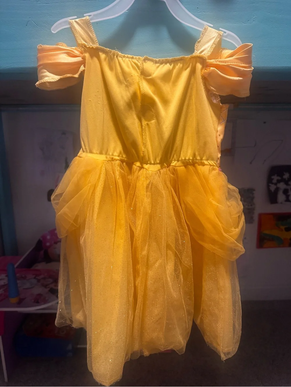 Belle Princess Tulle Dress-Up Costume for Kids